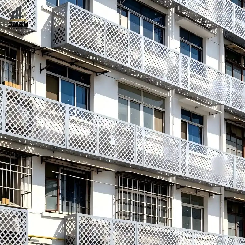 Perforated Aluminum Air Conditioner Cover
